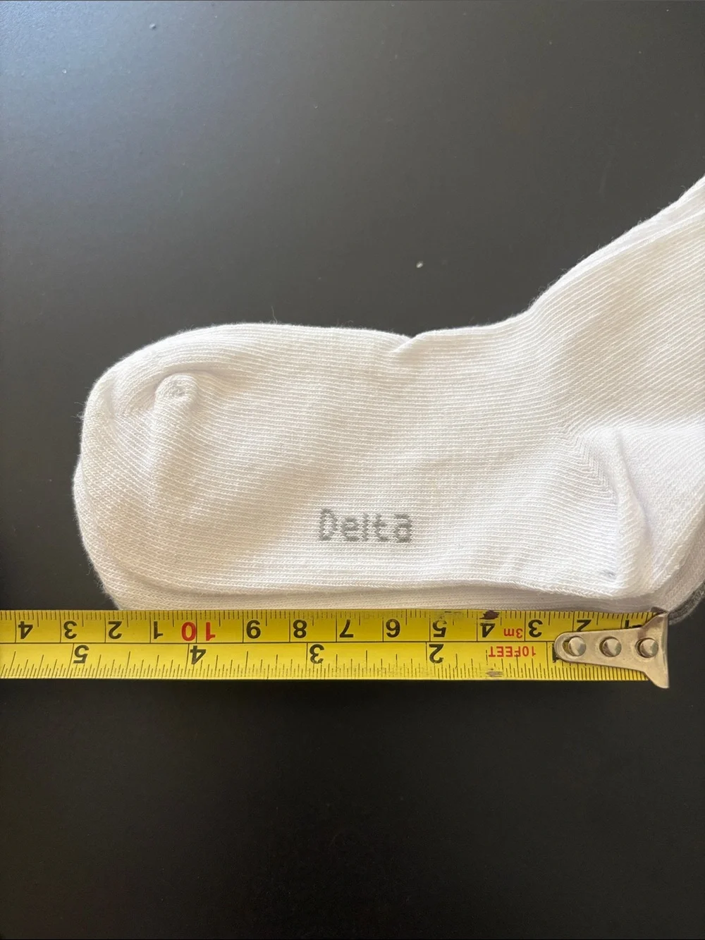 Delta 3-Pack ankle Socks in White and Gray new without tags